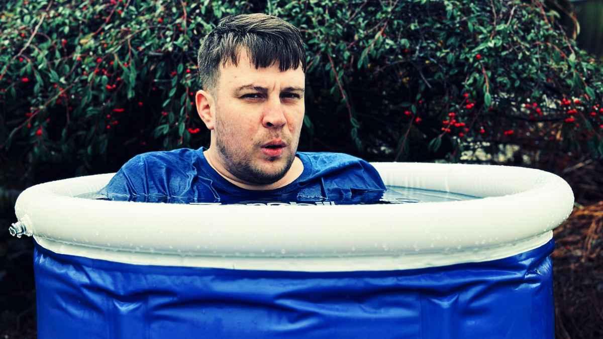 how to take an ice bath at home