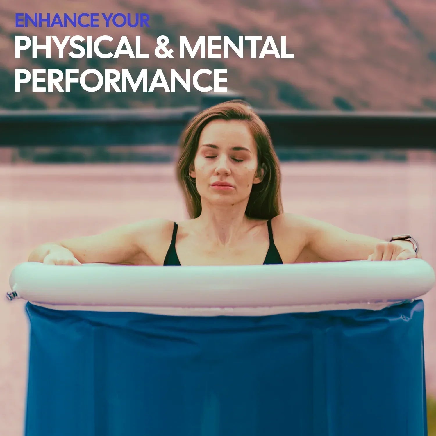 Zenchill ZenZone 1 Portable Ice Bath - Starter Bundle With Cold Therapy Ritual Gifts