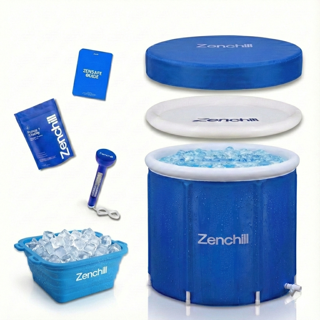 Cold Therapy Starter Bundle - Ice Bath + Ice Shower Kit