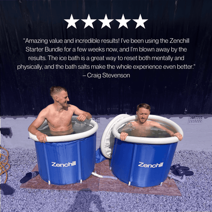 ZenZone 1 Portable Ice Bath - Starter Bundle With FREE Gifts