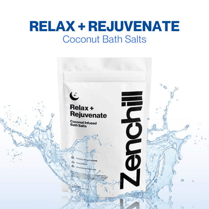 Relax + Rejuvenate Coconut Bath Salts - Zenchill